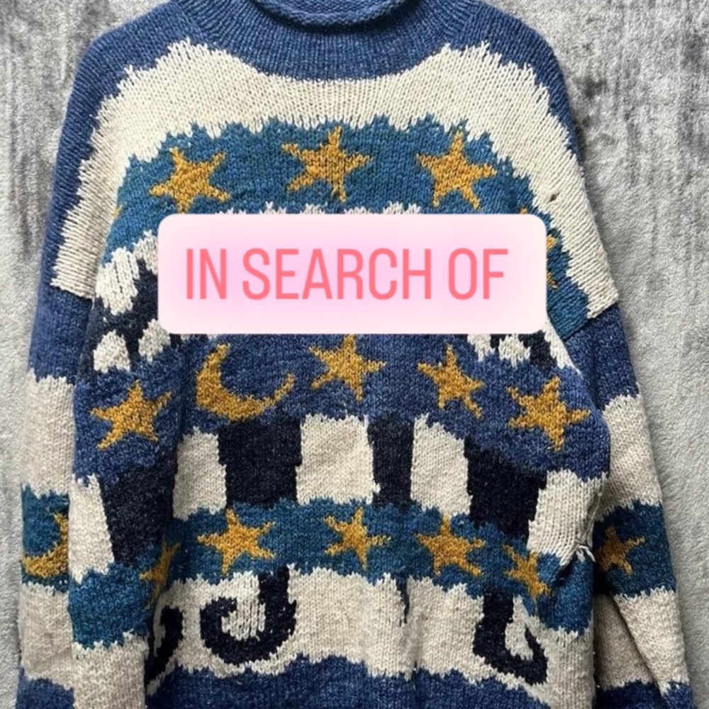 ISO AMANO TOSHY CAT KNIT SWEATSR